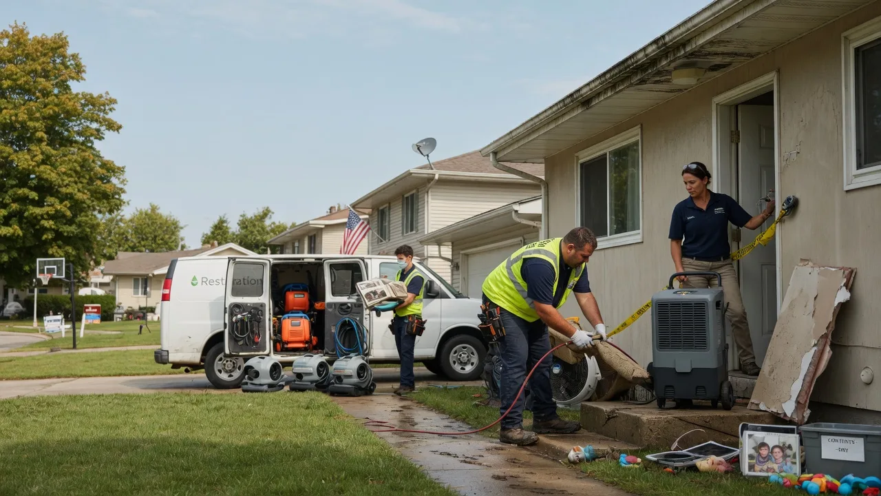 Water Damage Restoration in Mokena, IL near me